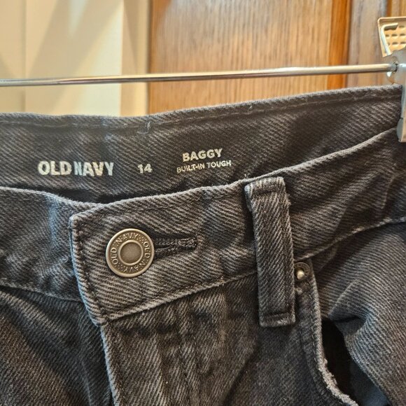 Old Navy Boys size 14 Baggy Carpenter Jeans - Picture 3 of 3